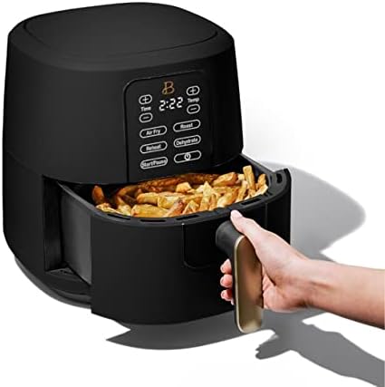 Beautiful 6 Quart Touchscreen Air Fryer, Black Sesame by Drew Barrymore