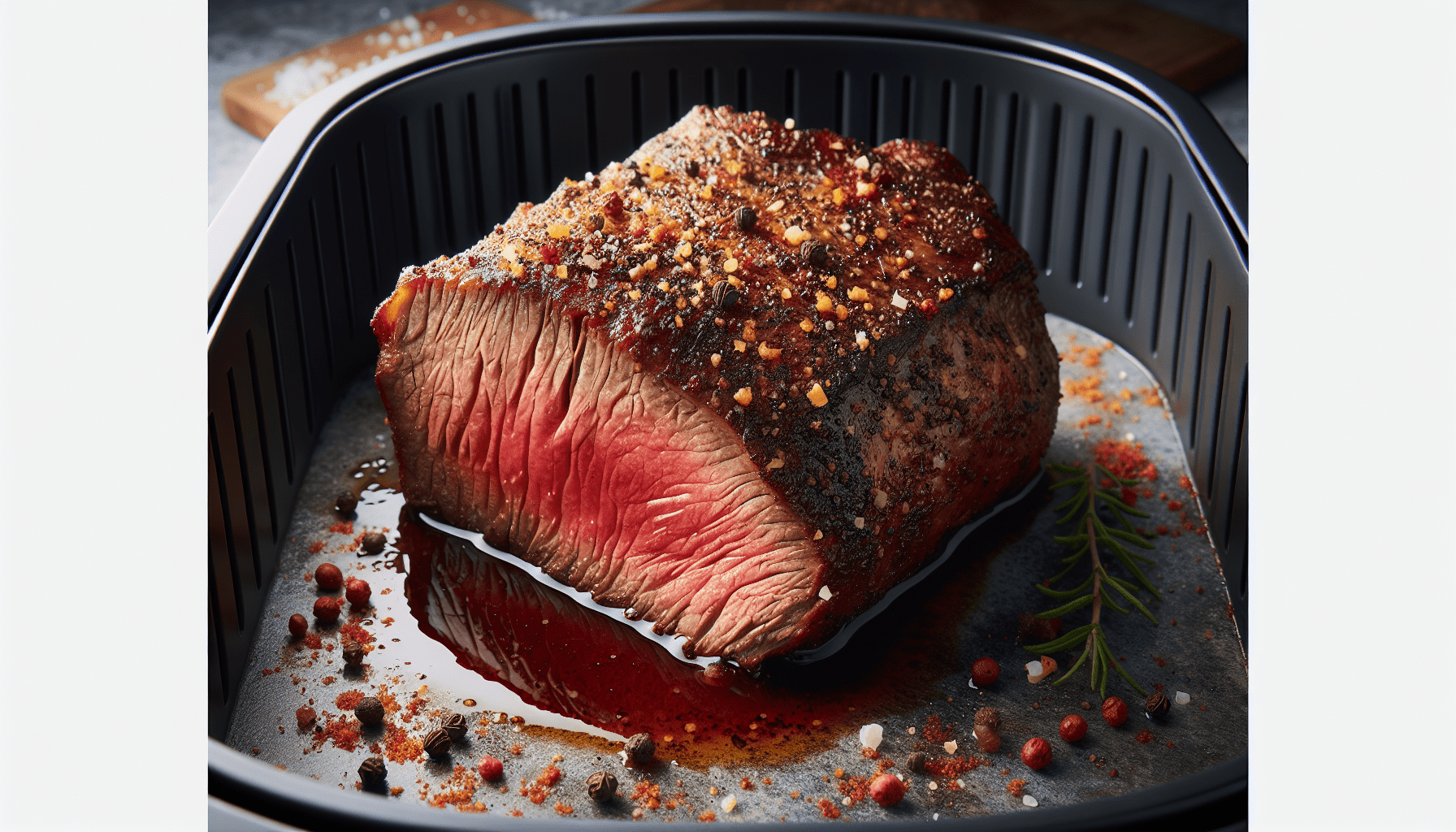 Delicious London Broil Made in an Air Fryer